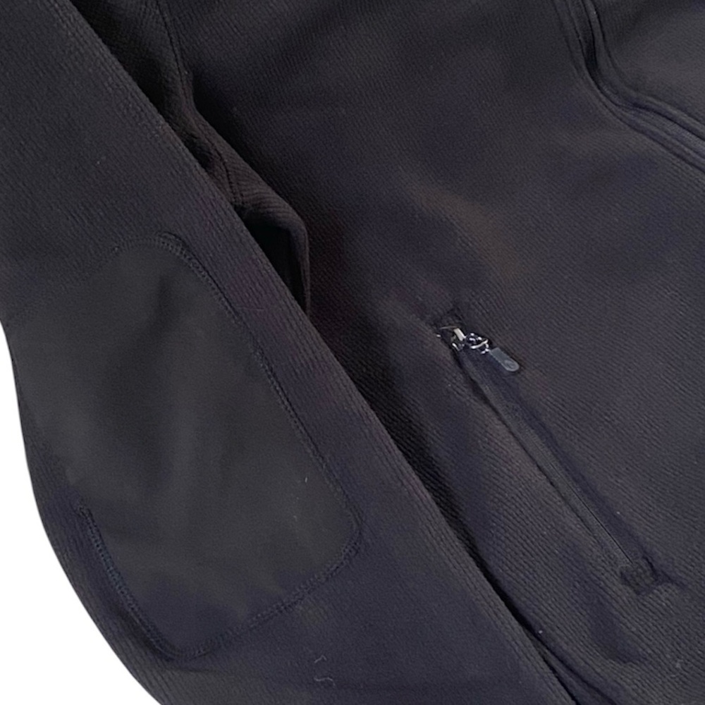 MERCEDES-BENZ USA COLLECTION MENS BLK FULL-ZIP WAFFLE GRID FLEECE JACKET XL NWOT - Picture 11 of 14